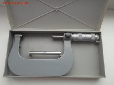 Микрометр МК75-100мм 1980г. на оценку. - Микрометр (1)