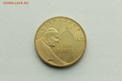 Польша 2 злотых 2005 Смерть Папы Иоанна Павла II 15.01_22:00 - IMG_9983.JPG
