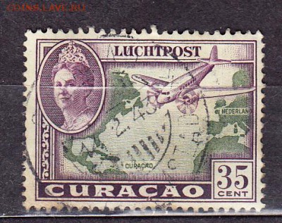 Колонии 1942 Кюрасао 1м 35с - 410