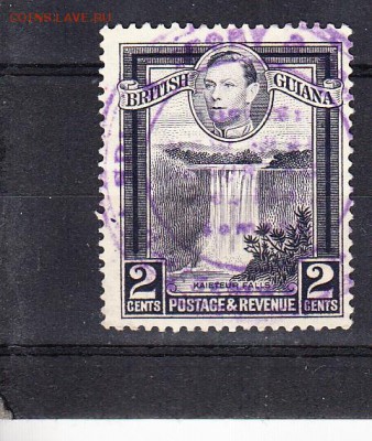 Колонии 1938 Британская Гвиана 1м 2с - 362