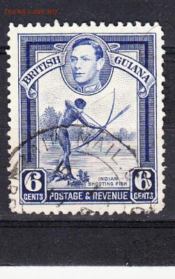 Колонии 1938 Британская Гвиана 1м 6с - 364