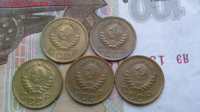 1 копейка 1938 ,39 ,40 ,41 ,46 г. - 20170113_141607