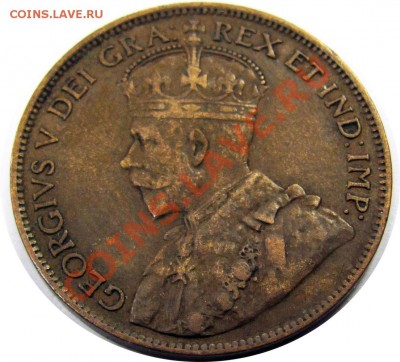 N08 1¢ Канада 1915 F-VF до 22.01 в 22°° - N08 1c Canada 1915 F-VF_1