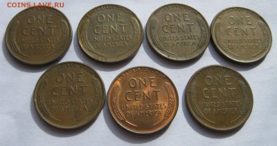 США 7 монет по 1 центу 1937-1956. 19.01.2017. - 026.JPG