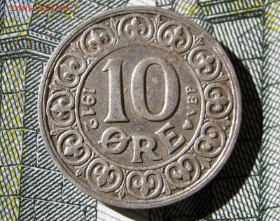 ДАНИЯ 10 эре 1912. ПОРТРЕТНАЯ. СЕРЕБРО. 19.01.2017. - 001.JPG