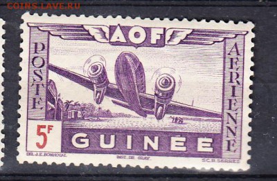 Колонии 1942 Гвинея 5фр - 474