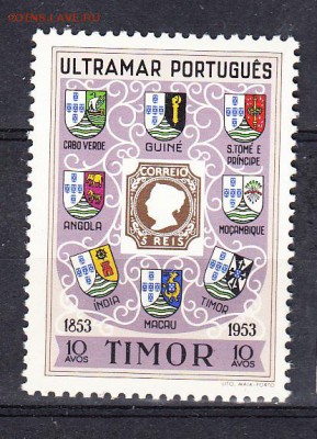 Колонии 1953 Тимор 1м - 489