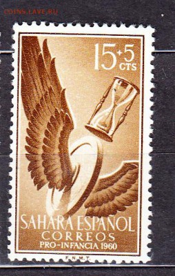 Колонии 1960 Сахара Исп 1м - 504