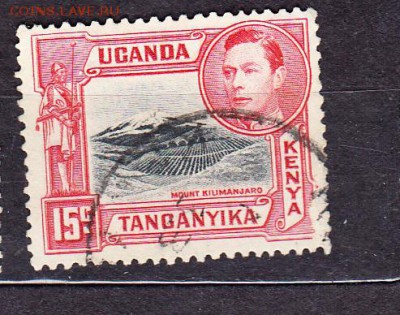Колонии 1938 Кения Уганда Танзания 1м 15с - 507
