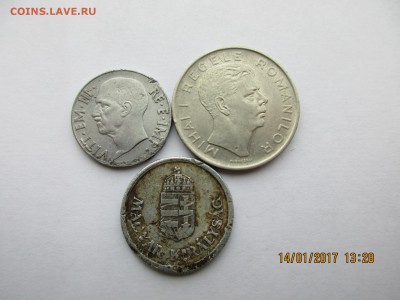 Монеты Румынии,Венгрии,Италии. (1941-1943г.)до 19.01.2017г. - Изображение 003