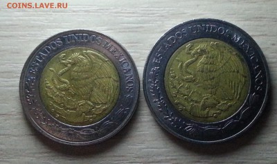 Мексика 1 и 2 песо (БИМ) до 18.01.17 - 20170114_225025