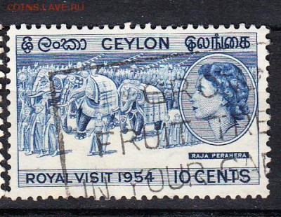 Колонии 1954 Цейлон 1м - 60