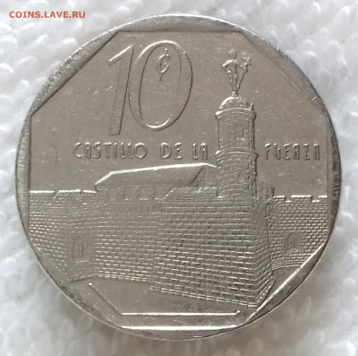 КУБА 10 конвертируемых сентаво 1994 до 20 янв. 22-00 мск - КУБА 10 конвертируемых сентаво 1994 20170115_103802