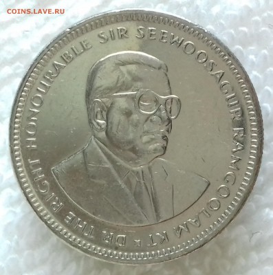 2 рупии 2007 (в блеске) до 20 янв. 22-00 мск - МАВРИКИЙ 1(2 рупии 2007 20170115_160014