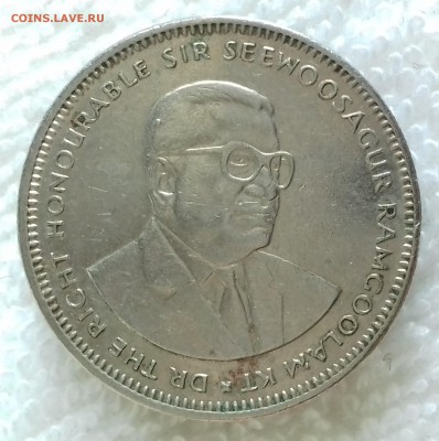 МАВРИКИЙ 1 рупия 2002 до 20 янв. 22-00 мск - МАВРИКИЙ 1 рупия 2002 20170115_160258