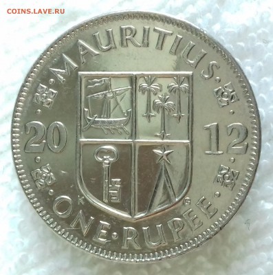 МАВРИКИЙ 1 рупия 2012 (в блеске) до 20 янв. 22-00 мск - МАВРИКИЙ 1 рупия 2012 20170115_160621