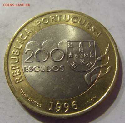 200 эскудо 1996 Атланта Португалия №2 21.01.2017 22:00 МСК - CIMG8139.JPG