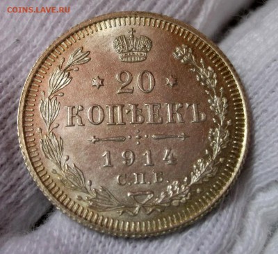 20 копеек 1914 отличная AU до 19.01 в 22:00 - DSCF7410.JPG