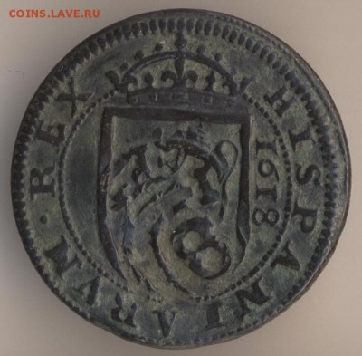 Прошу помощи в опознании и оценки. Медь, 1636 год. - 16