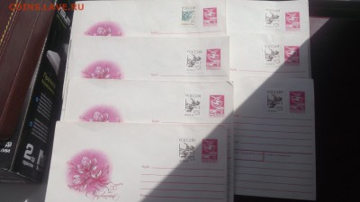 Конверты 1989 Приглашение Н.Коробова 18шт и 2 РФ - DSCF2809.JPG