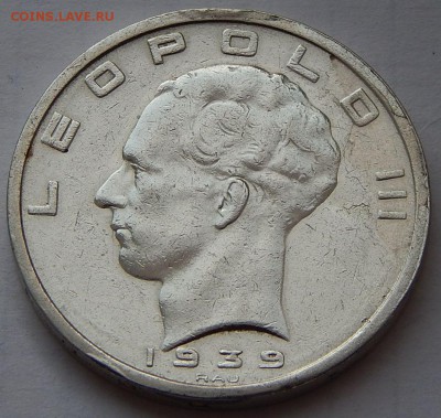 Бельгия 50 франков 1939, до 25.01.17 в 22:00 МСК - 3336