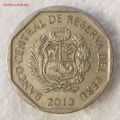 ПЕРУ 50 сентимо 2013 до 23 янв. 22-00 мск - ПЕРУ 50 сентимо 2013 20170118_150411