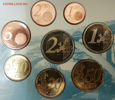 Люксембург набор Евро 2003 до 20.01.2017 в 22.00 - л4