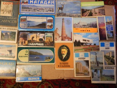 Открытки в наборах города и тематические брошюры. - DSCN5593.JPG