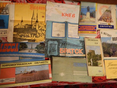 Открытки в наборах города и тематические брошюры. - DSCN5596.JPG