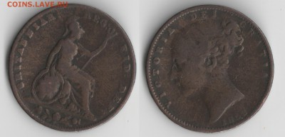 Великобритания фартинг 1853 до 22.01.2017 22-00 МСК - продажа - копия (10) - копия