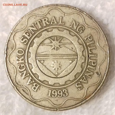 ФИЛИППИНЫ 5 писо 1998 Эмилио Агинальдо до 24 янв. 22-00 мск - ФИЛИППИНЫ 5 писо 1998 20170119_222712