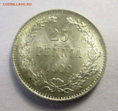 25 пенни 1909 г. L - штемпельный блеск. - IMG_0277.JPG