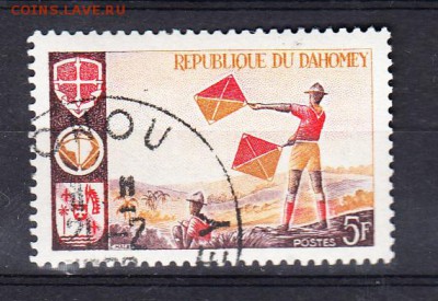 Колонии 1966 Даномея 1м 5ф - 526