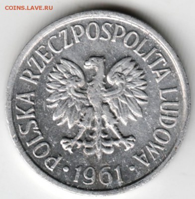 Польша. 5 грошей 1961 г. до 24.00 26.01.17 г. - Scan-170114-0079