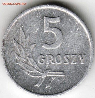 Польша. 5 грошей 1961 г. до 24.00 26.01.17 г. - Scan-170116-0003