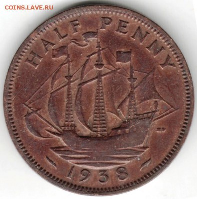 Великобритания пол пенни 1938 г. до 24.00 26.01.17 г. - Scan-170114-0104