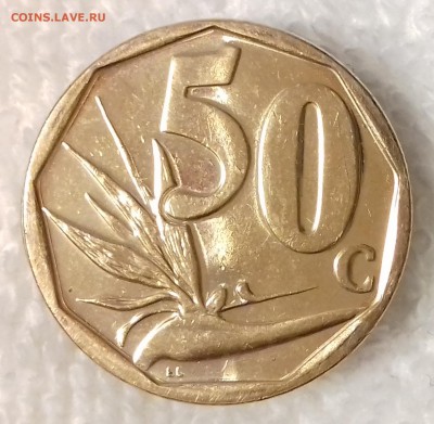 ЮАР 50 центов 2008 Стрелиция (в блеске) до 24 янв. 22-00 мск - ЮАР 50 центов 2008 20170120_164847