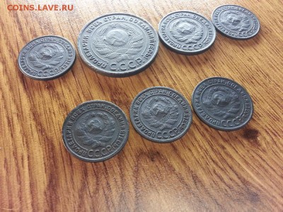 Лот Монет 1924г. (7шт.) до 26.01.2017г. 22:30ч, Мск - 20170120_204654(0)