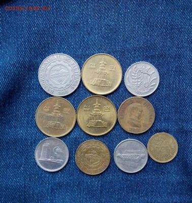 10 монет из Азии,до 24.01. - 8VbYvtENs5U