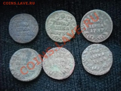 Полушки 1735-1740г - Изображение 001