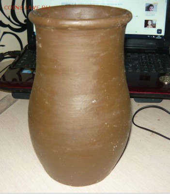 Старинный глиняный Горшок Крынка Кувшин - 966.JPG