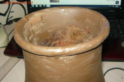 Старинный глиняный Горшок Крынка Кувшин - 969.JPG