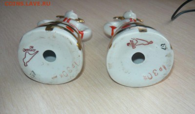Девушка в кокошнике Дулево СССР 2 ШТ. - 232.JPG