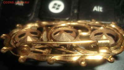 Брошка позолота - DSCF3710.JPG