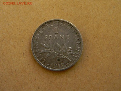 1 франк франция 1917 г - DSCN9886.JPG