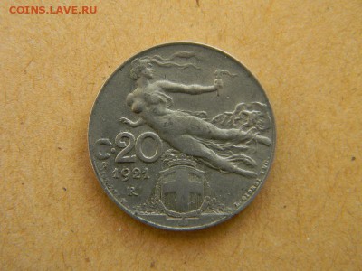20 чентезимо италия 1921 г - DSCN9952.JPG
