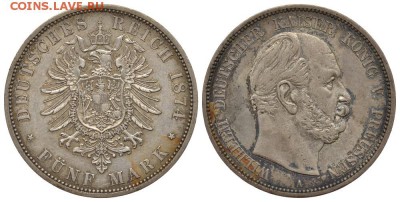 Пруссия 5 марок 1874 - 00-812-35_enl