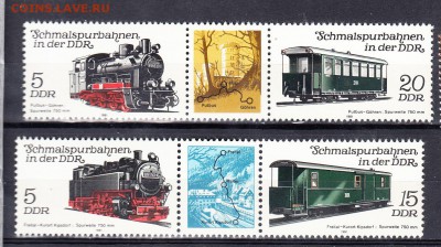 ГДР 1981 паровозы - 11а