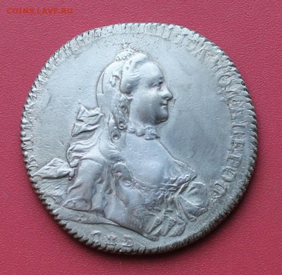 1 рубль 1764 года. Оценка - рубль 1