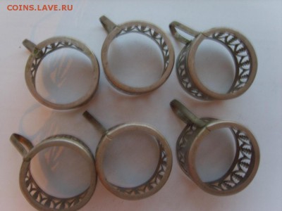 Подстаканники Латунь.6 шт.1960-70гг.до 26.1.2017. в 22:00. - S8309990.JPG
